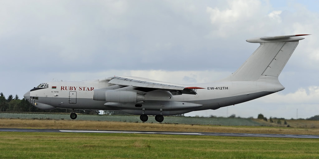 Ruby Star Ilyushin IL-76TD, Registration EW-412TH